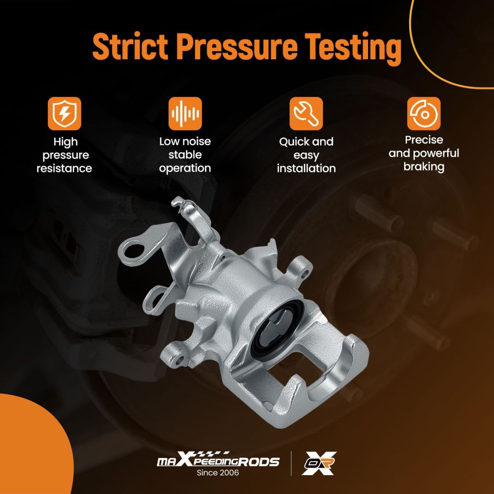 Brake Caliper Rear Left compatible for Citroen C4 Aircross compatible for Mitsubishi ASX compatible for Peugeot 4008 41mm