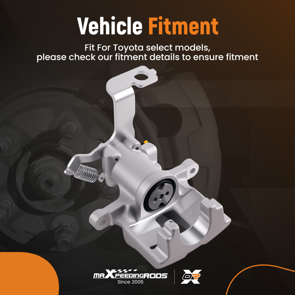 Rear Left Brake Caliper compatible for Toyota Avensis T27 2008-2016 344234 DC74234 38mm