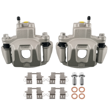Rear Left Right Brake Calipers Pair compatible for Toyota Highlander 2004-2007 19-B2905