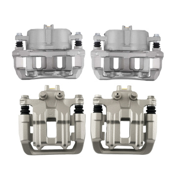 Front Rear Brake Calipers w/Bracket compatible for Acura RDX 2007-2012/Compatible for Honda CR-V 2007-2011