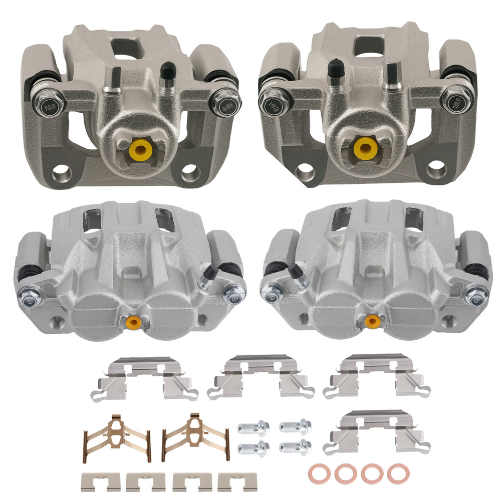Front Rear Brake Calipers w/Bracket compatible for Acura RDX 2007-2012/Compatible for Honda CR-V 2007-2011