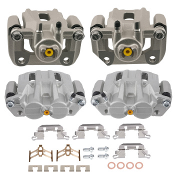 Front Rear Brake Calipers w/Bracket compatible for Acura RDX 2007-2012/Compatible for Honda CR-V 2007-2011