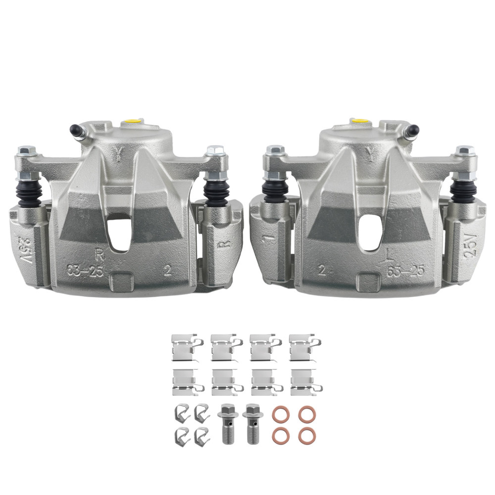 Front Left Right Brake Calipers Pair compatible for Toyota RAV4 2006-2018 2.4L 2.5L l4