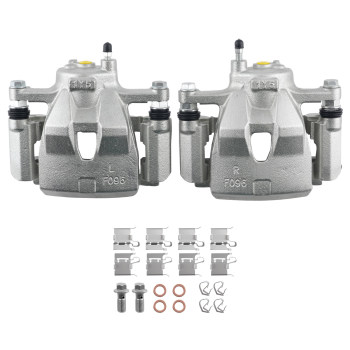 Front Left Right Brake Calipers Pair compatible for Toyota Yaris 2006-2018 19B3198 19B3199