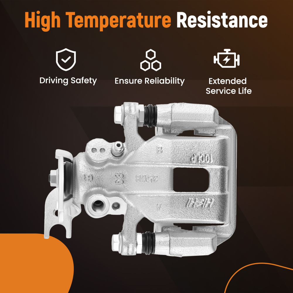 Rear Right Brake Caliper With Bracket compatible for Acura 2009-2014 compatible for Honda 2008-2012