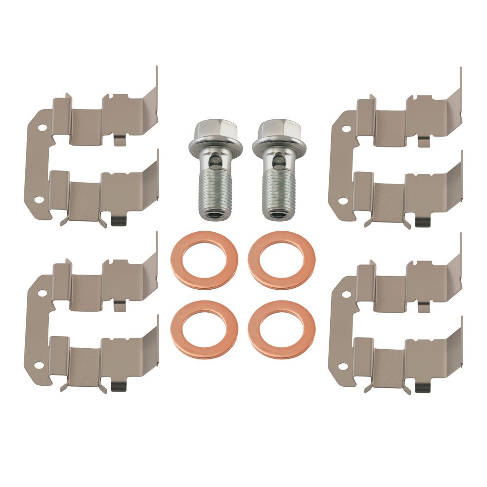 Rear Disc Brake Calipers w/Bracket compatible for Hyundai Accent 2006-07 compatible for Kia Forte 2010-13