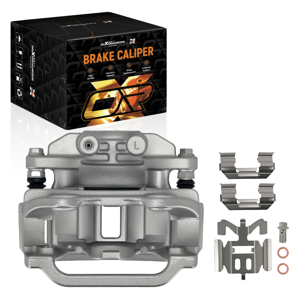 Brake Caliper w/ Bracket Rear Left compatible for Cadillac DeVille 2000-02 18P4726 18P4726