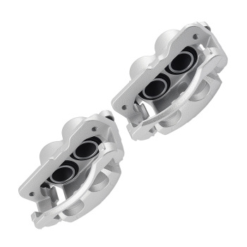 Front and Rear Brake Calipers w/ Bracket Set of 4 compatible for Chevy Avalanche compatible for Tahoe GMC