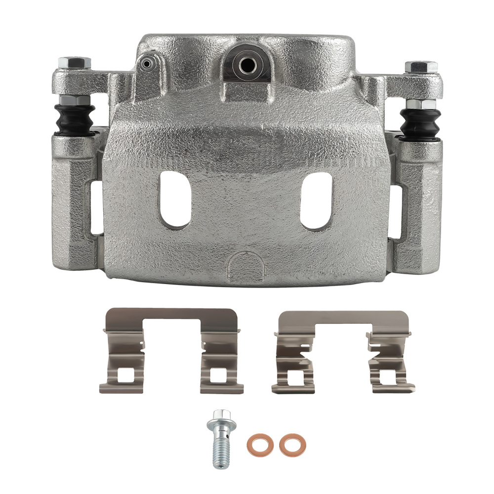 Front Left Disc Brake Caliper w/ Bracket compatible for Cadillac Escalade Chevrolet 18B4919