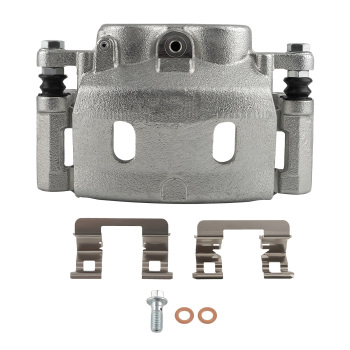 Front Left Disc Brake Caliper w/ Bracket compatible for Cadillac Escalade Chevrolet 18B4919