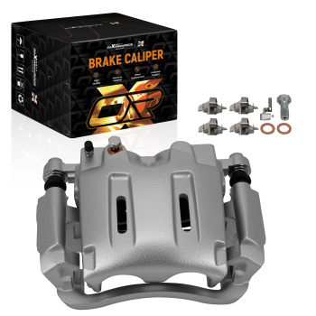 Front Left Brake Caliper compatible for Ford F-250 F-350 Super Duty 2005-2012 18-B5023