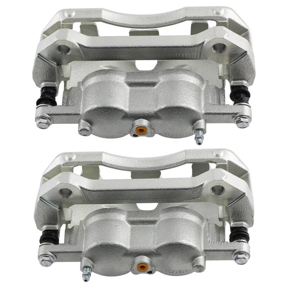 2Pcs Front LeftRight Brake Calipers w/Bracket compatible for Ford F-150 2012-16 18-B5404