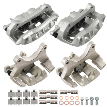 Front Rear Left Right Brake Calipers Set compatible for Ford F-150 2015-17 18B5404 18B5405