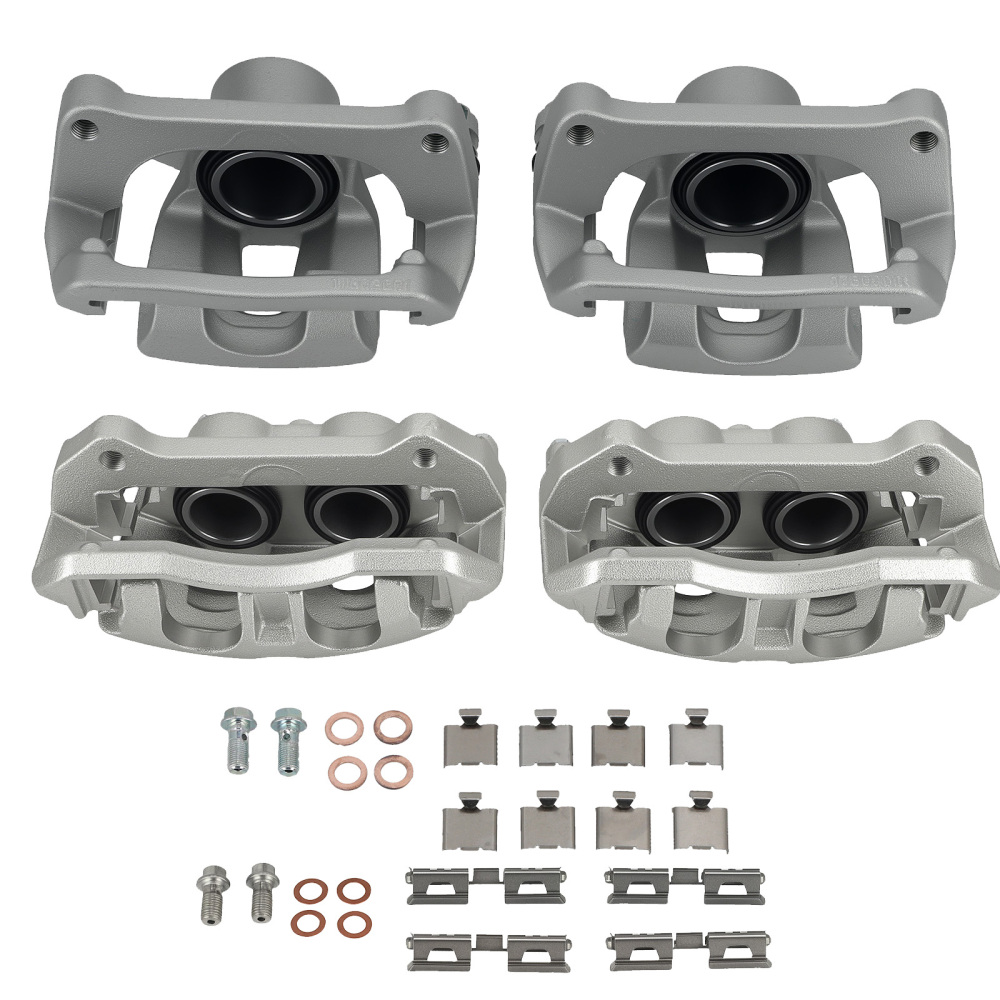 Front RearLeft Right Brake Caliper Set compatible for Ford F-150 2012-2016 Complete Kit