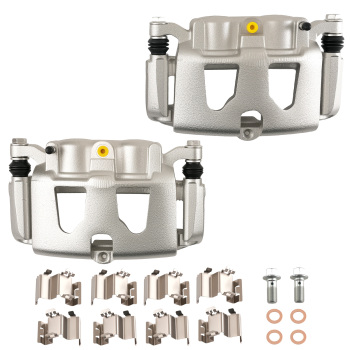 Rear Left Right Brake Calipers Pair compatible for Ford F-350 Super Duty 2013-2022 SRW