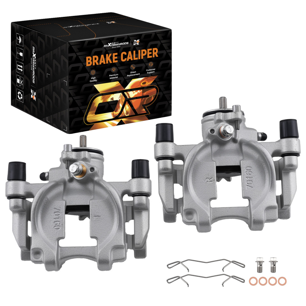 Rear Left Right Brake Calipers Pair compatible for Ford Fusion 2013-20 compatible for Lincoln Continental