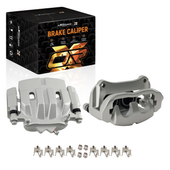 Front Left Right Brake Calipers Pair compatible for Jeep Cherokee 2014-2023 18B5508 18B5509