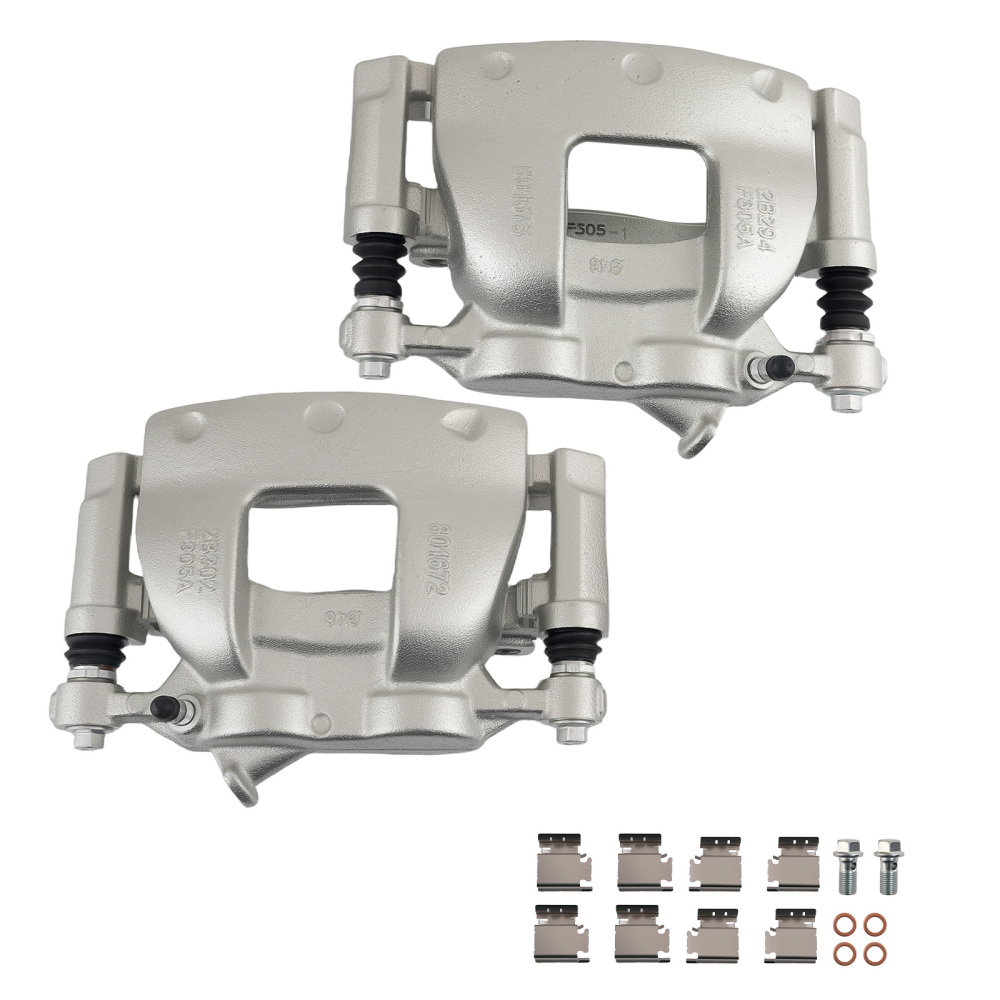 Front Left Right Brake Calipers Pair compatible for Ford Transit-150 250 350 2015-2019
