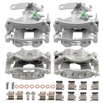 Front Rear Left Right Brake Calipers Set compatible for Ford Transit-150 250 350 2015-2019
