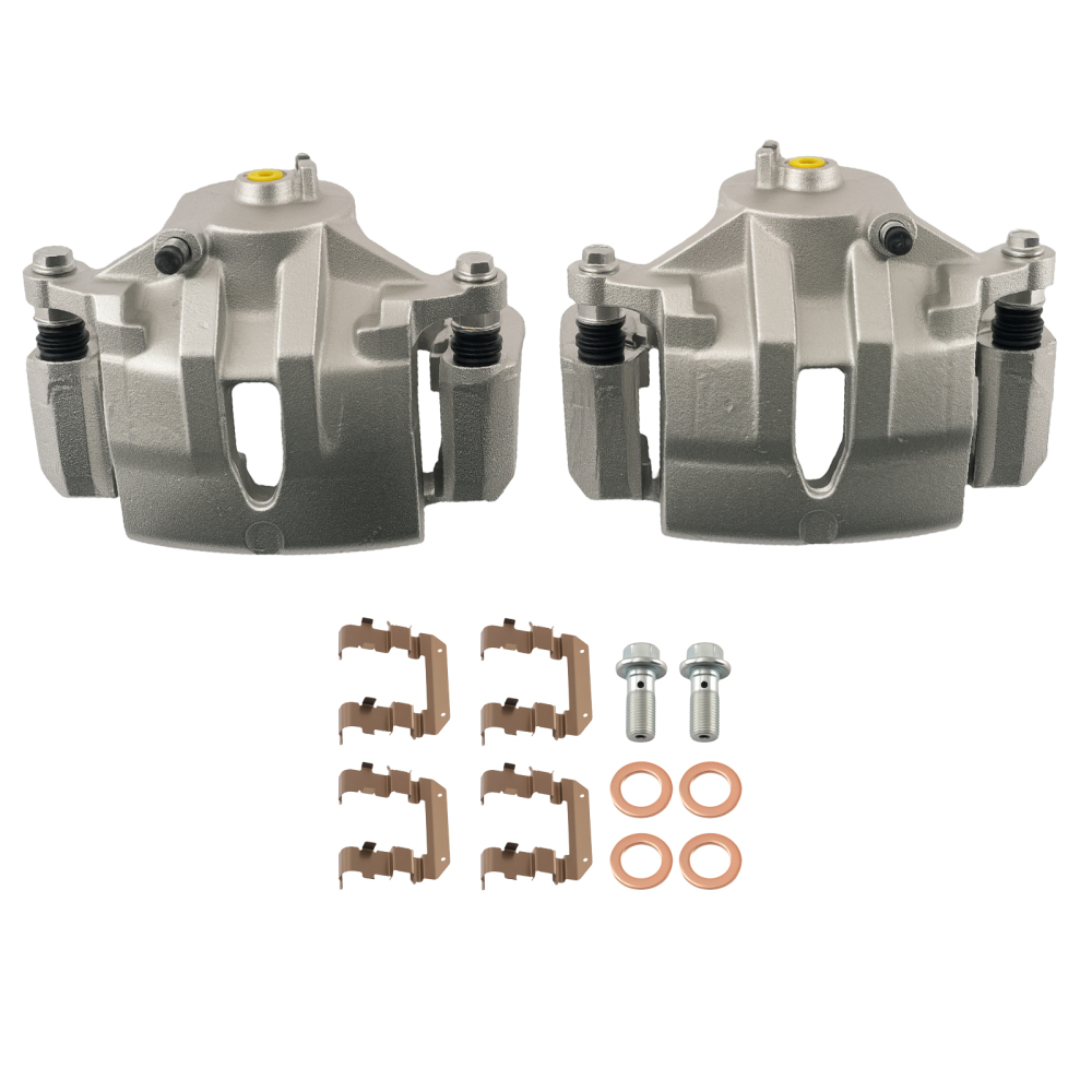 Front Disc Brake Calipers w/Bracket compatible for Kia Sportage compatible for Hyundai Tucson 2012-2015