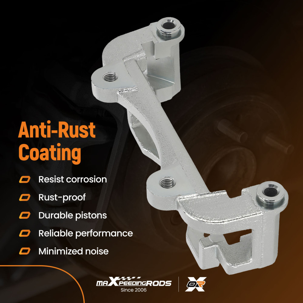 2X Front Brake Caliper Bracket Upgrade Kit compatible for Ford Falcon BA BF FG 322mm