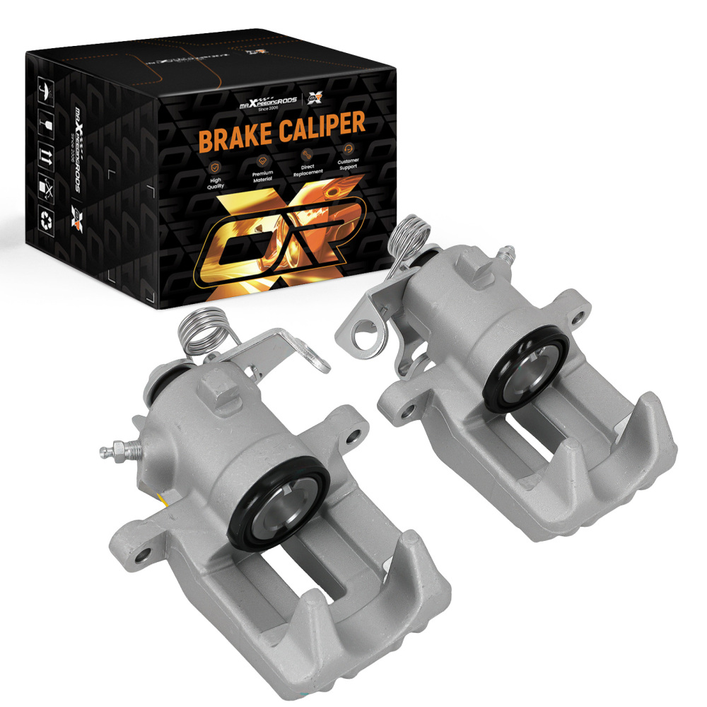Pair Rear Brake Calipers compatible for Audi A3 TT compatible for Seat Leon Toledo compatible for VW New Beetle 1J0615423