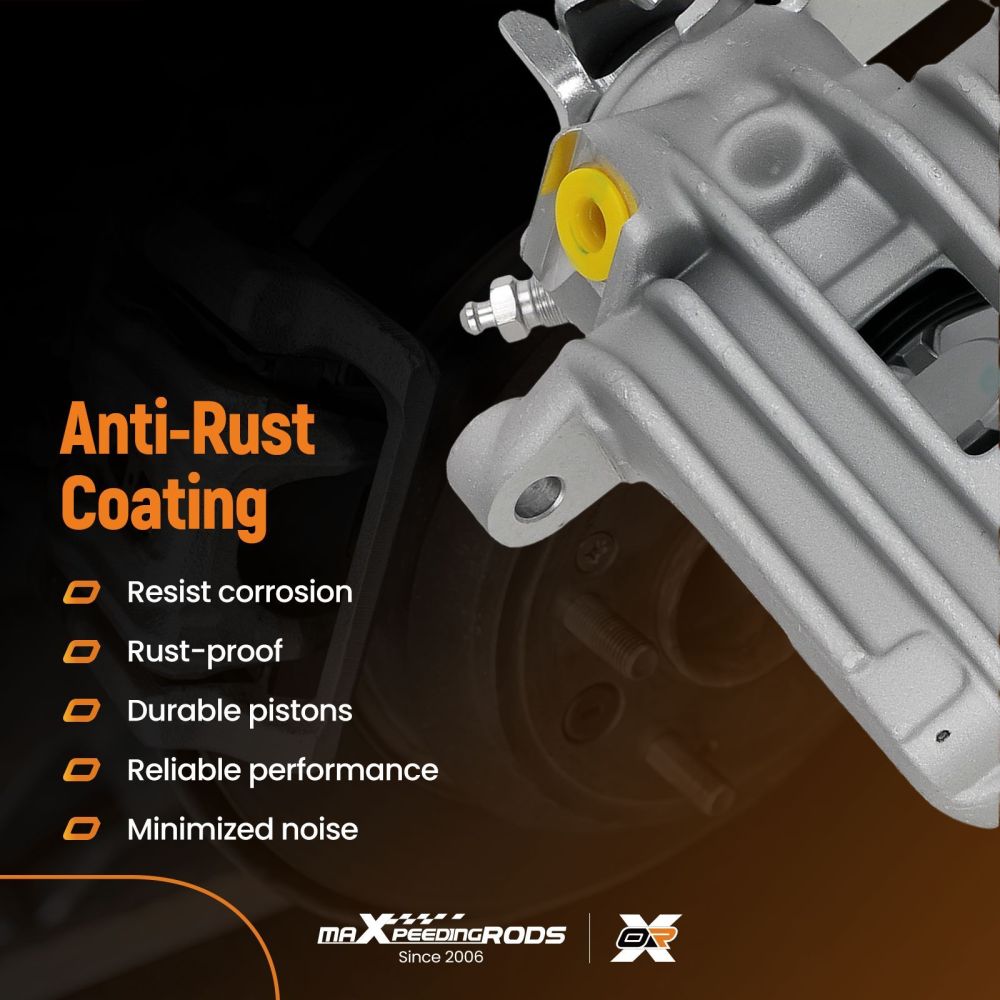 Étrier de Frein Arrière Gauche + Droit compatible pour VW Golf New Beetle compatible pour Audi A3 1J0615423G