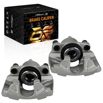Pair Brake Caliper Front LeftRight compatible for Saab 9-3 compatible for Cadillac BLS 06-15 93185745