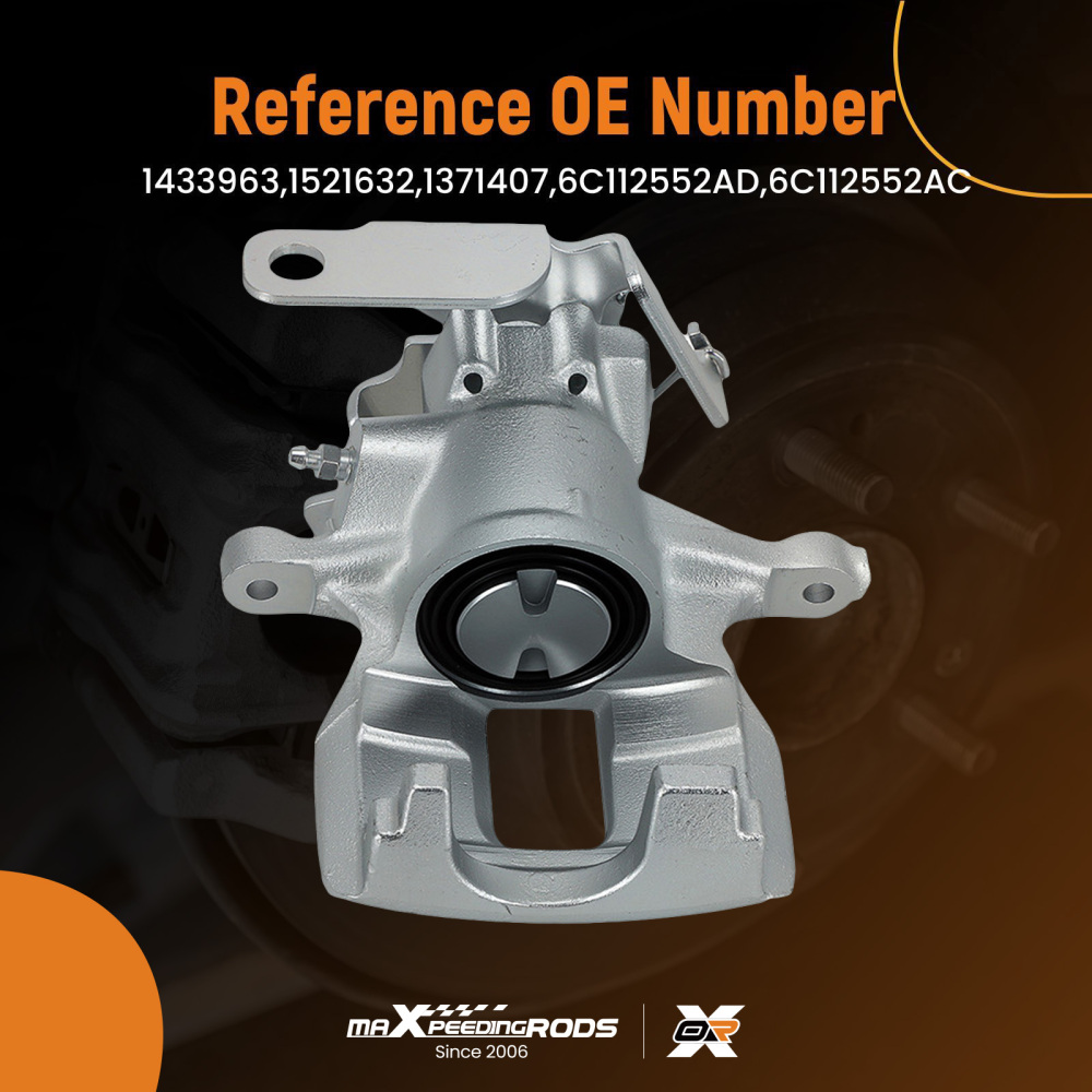 Rear Right Brake Caliper compatible for Ford Transit MK7 Tourneo 2006-2014 1433963 280mm