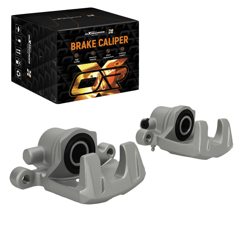 Pair Brake Caliper Rear LeftRight compatible for Jeep Patriot MK74 2007-2017 68020261AA