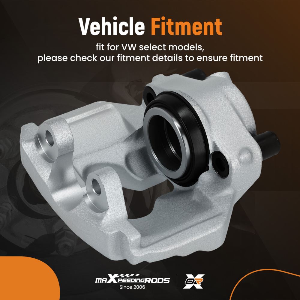 Front Left Brake Caliper compatible for VW Transporter T5 T6 Touareg Caravelle 7H0615123A