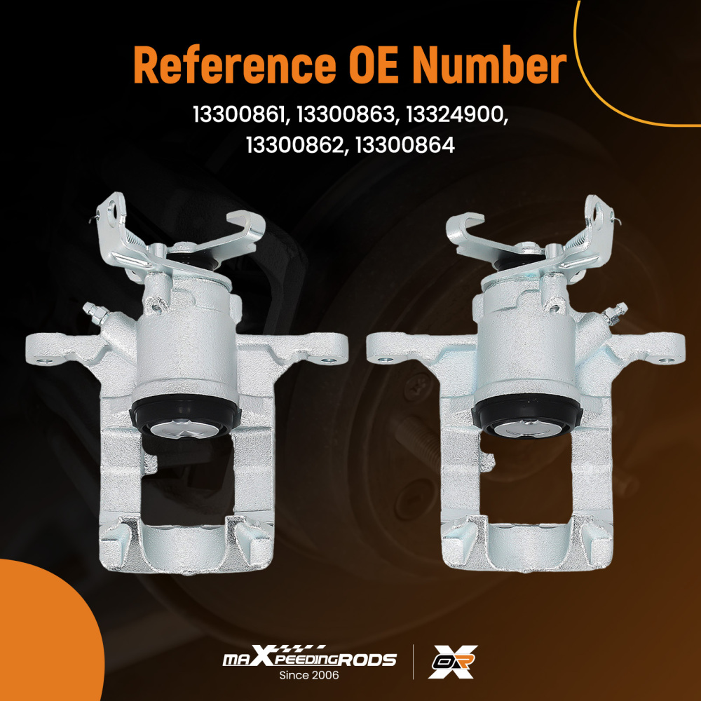 Pinza Freno Posteriore Sinistra + Destra compatibile per Chevrolet Aveo 2011- Volt 13300862