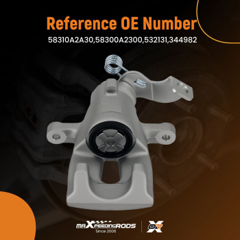 Brake Caliper Left Rear compatible for Kia Ceed Pro Ceed JD 2012-On 1.0 1.4 1.6 58300A2300