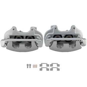 Pair Front Brake Calipers Dual Piston compatible for Chrysler 300 compatible for Dodge Challenger Charger
