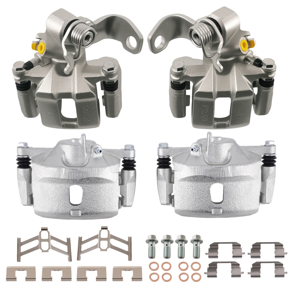 Front Rear Disc Brake Calipers Set compatible for Honda Civic SI 2002-2003 19-B1833 19B1832