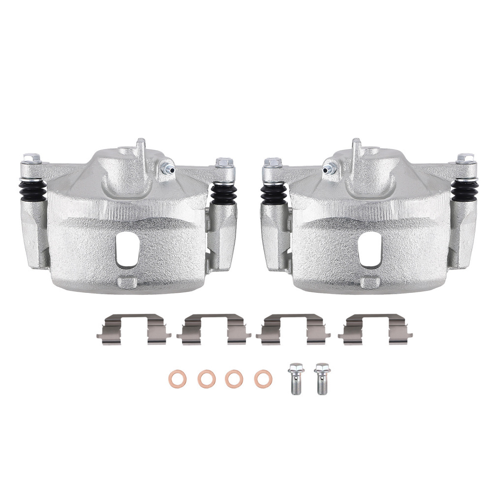 Four Brake Caliper Complete Set compatible for Honda Civic DX/EX/LX 2006-11 19B1832 19B1833