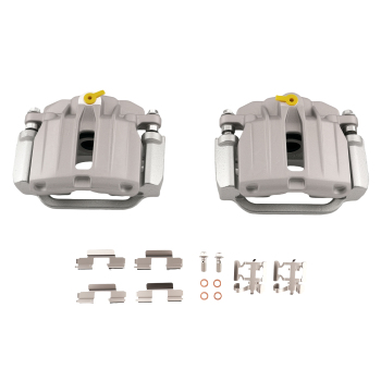 Rear Disc Brake Calipers w/Bracket compatible for Chevy GMC Silverado Sierra 1500 2003-2007