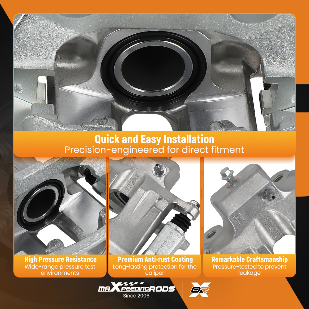 Rear Disc Brake Caliper compatible for Buick Enclave 2008-17 compatible for Cadillac XTS 2013-19 18-B5059