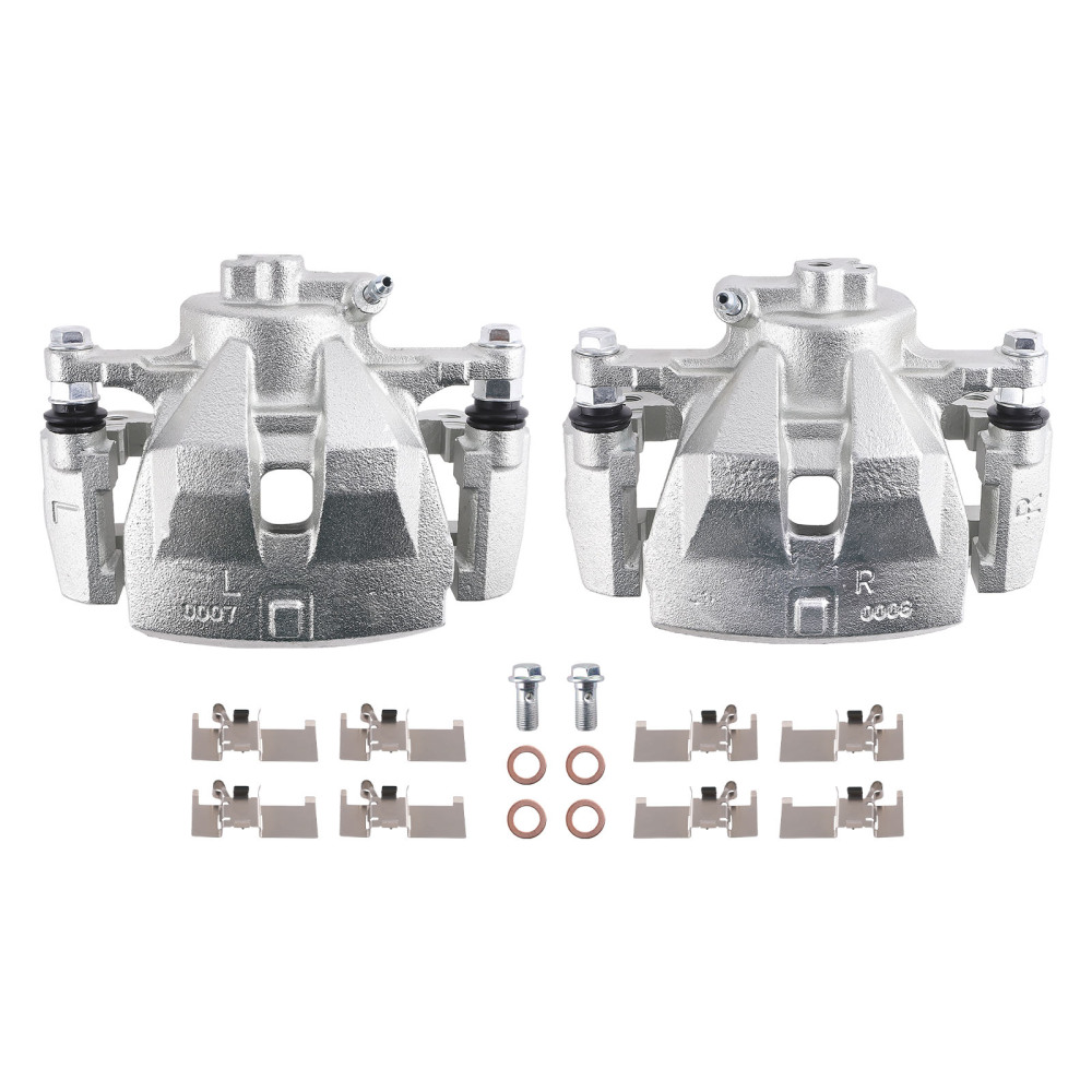 Front Driver/Passenger Disc Brake Calipers compatible for Toyota Avalon 2008-2018 19-P3129