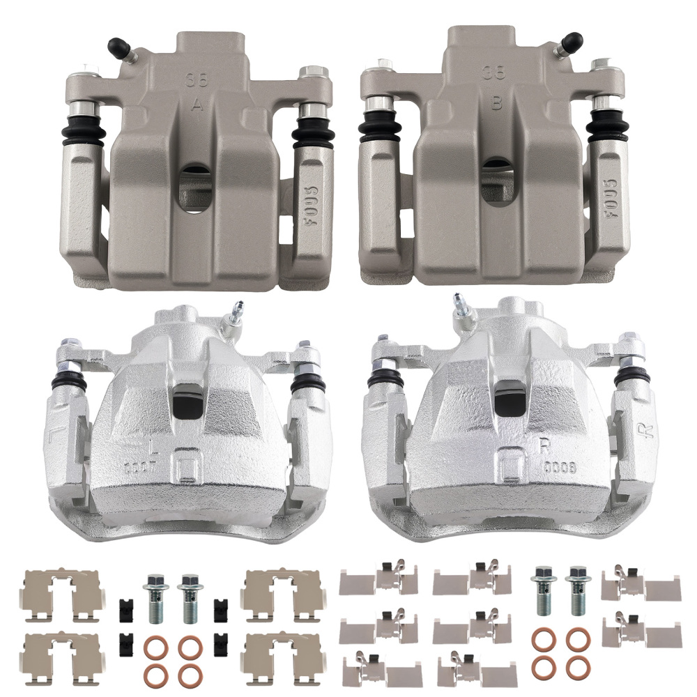 Front Rear Brake Calipers w/Bracket compatible for Lexus ES350 compatible for Toyota Avalon compatible for Camry 19-B3128