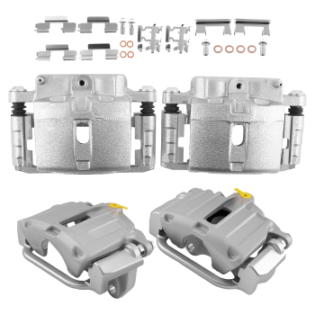 Front Rear Disc Brake Calipers compatible for Chevy Silverado GMC Sierra 1500 03-06 18B4854