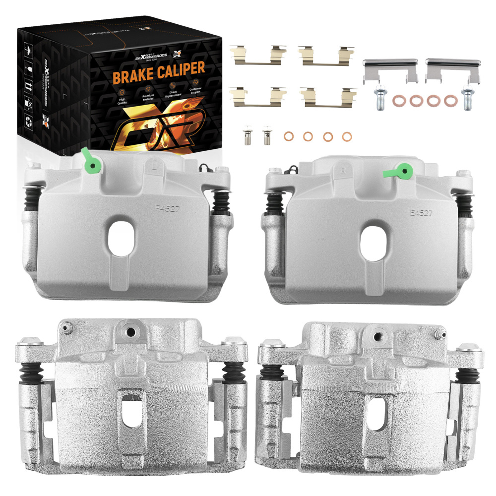 Front+Rear Disc Brake Calipers Set for compatible for Chevrolet Express 1500 2003-2008