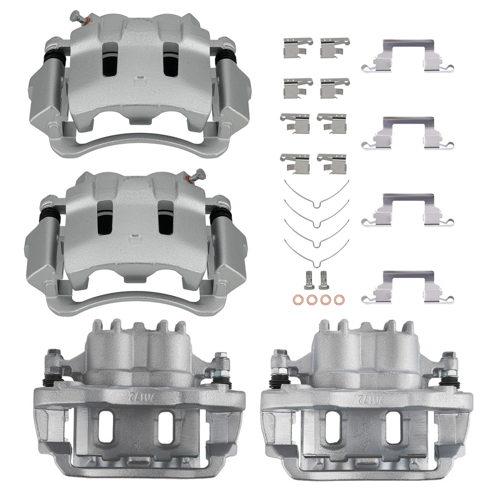 4X Rear Front Brake Caliper compatible for Ford Excursion F-250 F-350 Super Duty 1999-2004