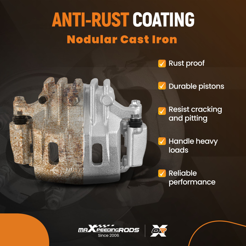 Rear Left Right Caliper compatible for Ford Excursion 2000-2005 F-250 F-350 00-04 18-B4753