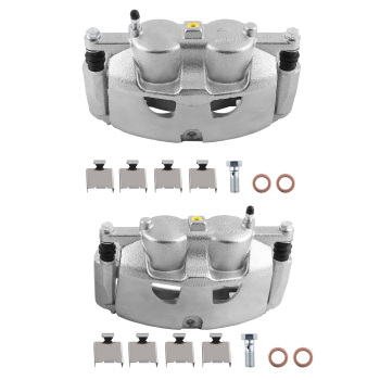Front Left Right Caliper w / Bracket compatible for Ford Expedition F-150 compatible for Lincoln 2010-2021