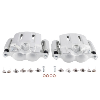 Front L/R Brake Caliper w/Bracket compatible for Ford F-250 Super Duty 2005-2012 SLB1914