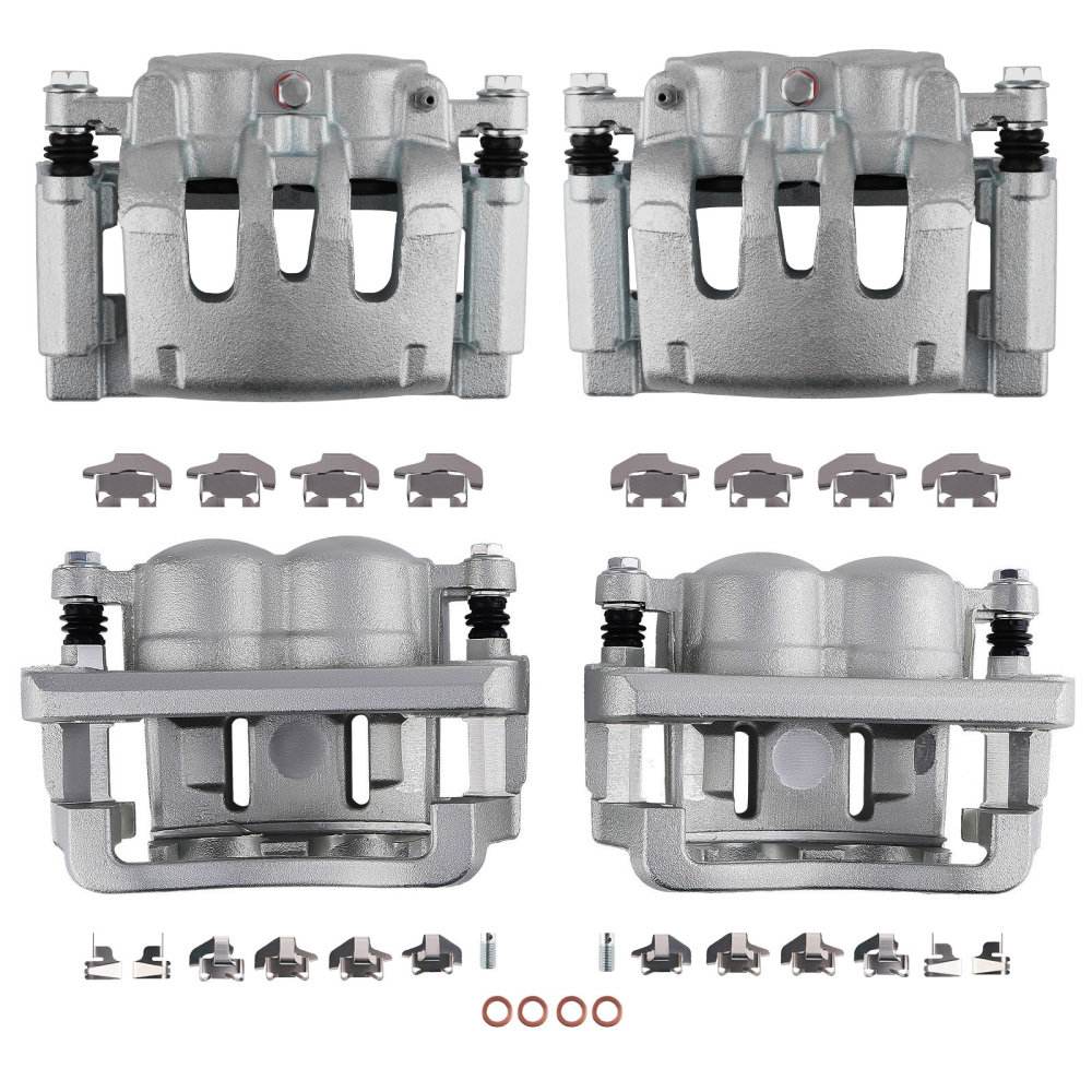 4x Brake Calipers compatible for Ford F-250/350 Super Duty 2008-2012 Front Rear 18-B5077