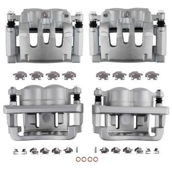 4x Brake Calipers compatible for Ford F-250/350 Super Duty 2008-2012 Front Rear 18-B5077