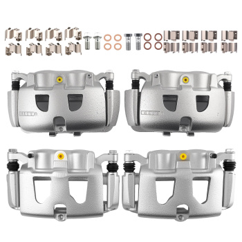 Front Rear Left Right Brake Calipers compatible for Ford F-250/F-350 Super Duty 2013-2022