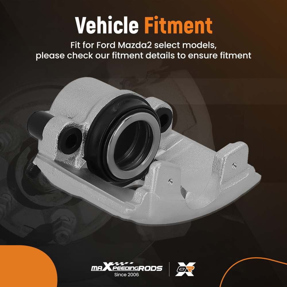 Pinza Freno Anteriore Sinistra compatibile per Ford Courier 1988-2016 Fiesta 1995-10 Fusion